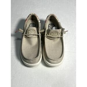 Hey Dude Mens Wally Funk Tie Dye Tan Size 10